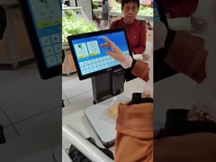 Effiziente KI-Verkaufsstelle mit 32 GB Datenspeicher 5 kg Bruttogewicht